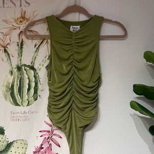 Princess Polly Nisha Bodysuit Green size 2
